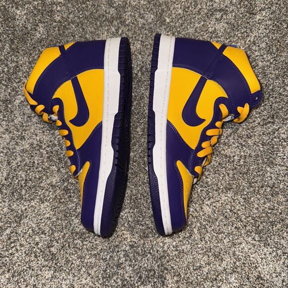 Nike Dunk High Lakers (GS) 7Y - Picture 5 of 5